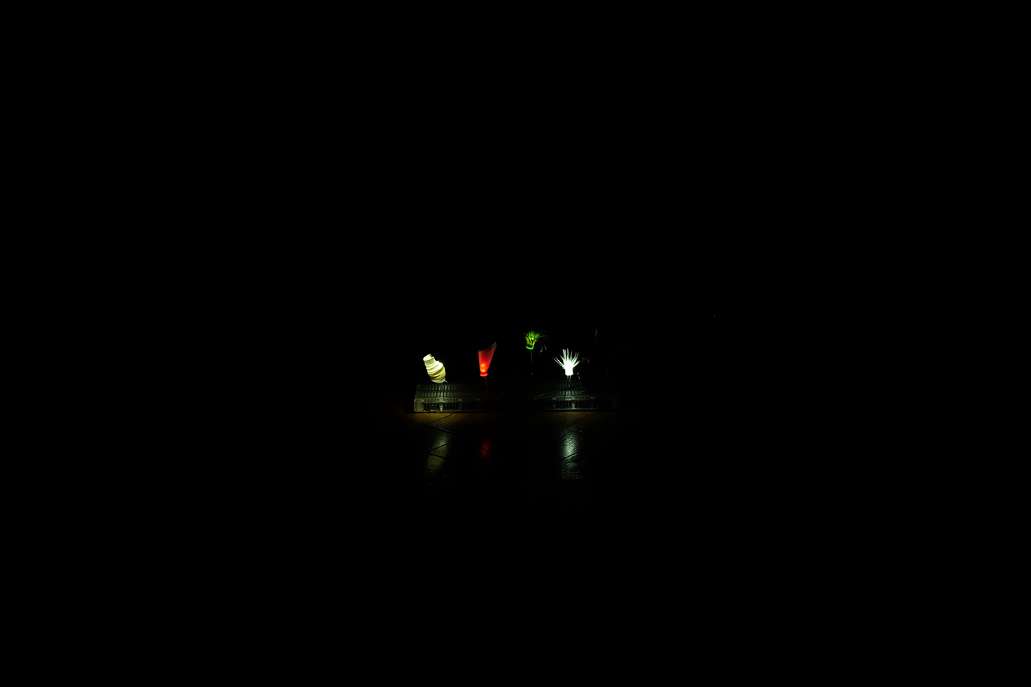 Fundas de led hechas con papel